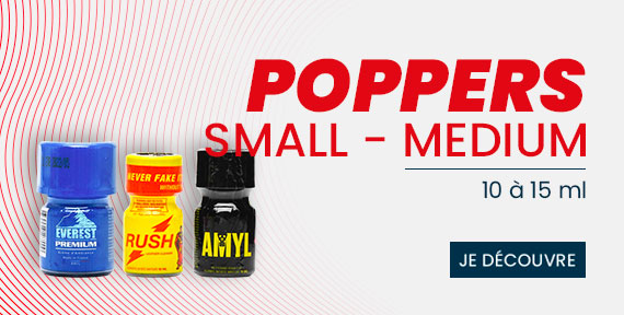 Poppers petit et moyen format Poppers Rapide